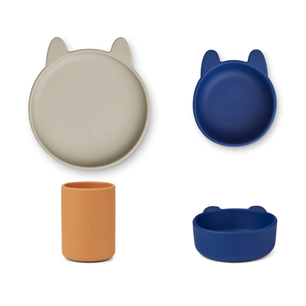 Liewood - Complete Eetset Cyrus (Set van 3)