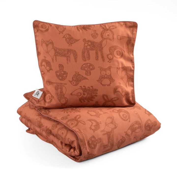 Sebra - Baby Dekbedovertrek set  (100 x 70 cm), Dekbedovertrekken, Sebra, Keekabuu