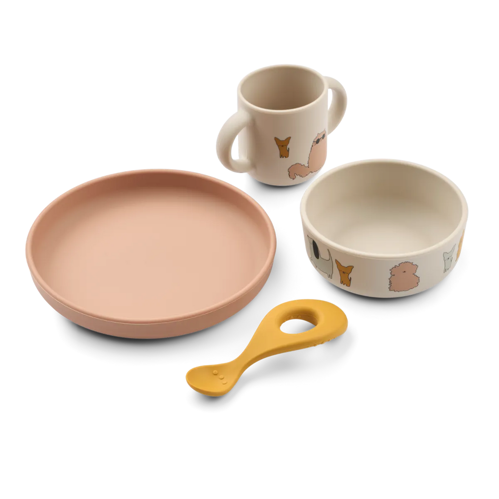 Liewood - Silicone Children's Tableware Vivi