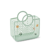 Liewood - Shopper- Samantha - Basket met Bedels - Light Peppermint, Tassen, Liewood, Keekabuu