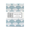 Swedish Linens - Hoeslaken Rainbow Muted Blue - (70x140x23cm), Hoeslakens, Swedish Linens, Keekabuu