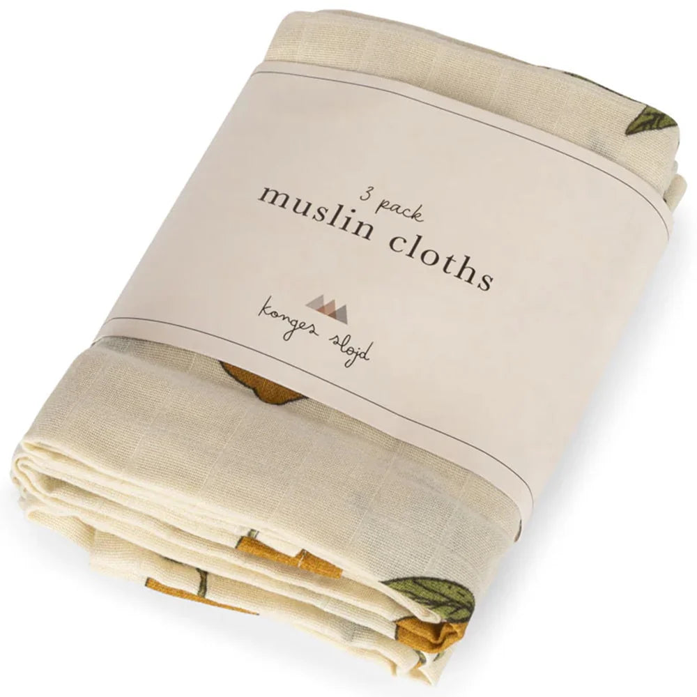 Konges Slojd - Hydrofiele Doek  (Set van 3), Hydrofiele doeken, Konges Slojd, Keekabuu