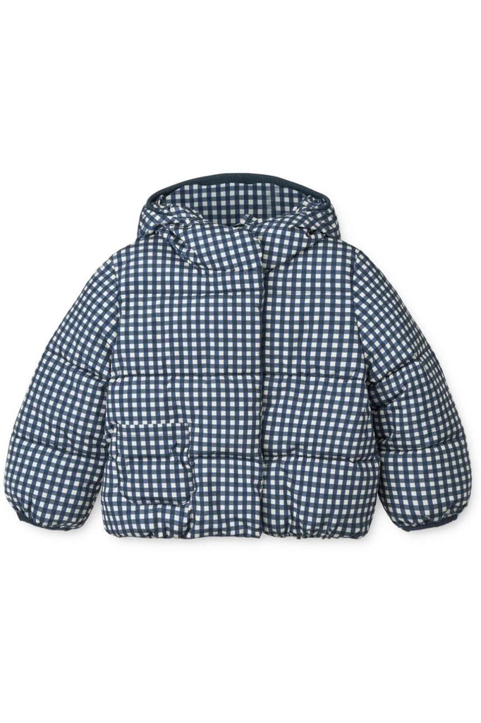 Liewood - Jacke - Giovanna - Karo klassisch Navy/Dark Sandy - Größe 98