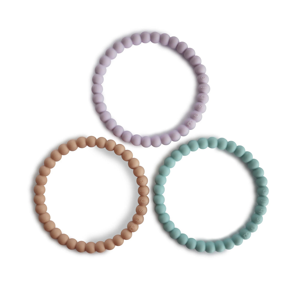 Mushie - Siliconen Bijtring - Armbanden (set van 3), Bijtringen, Mushie, Keekabuu