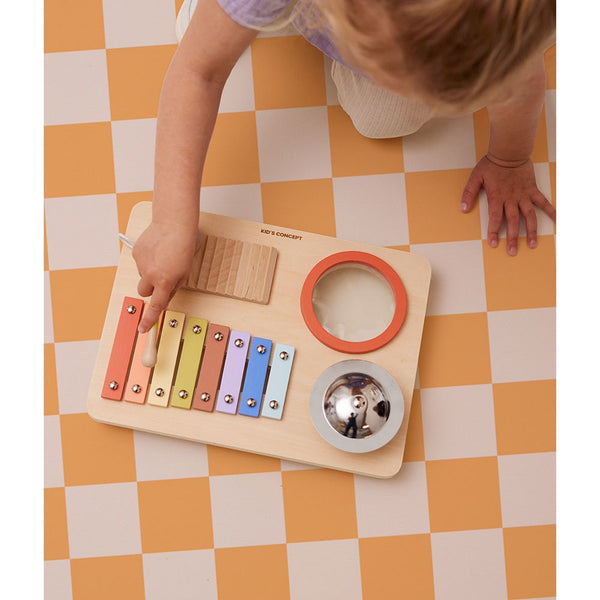 Kids Concept - Houten Muziek tafeltje - Muziekbord, Muziek instrument, Kid's Concept, Keekabuu
