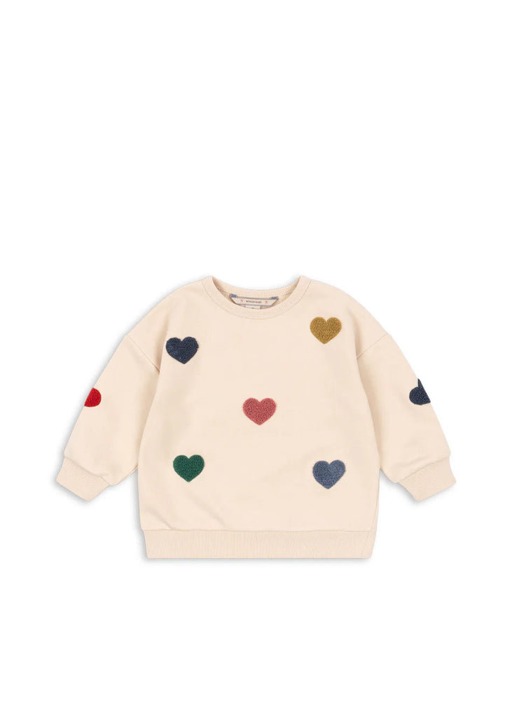 Konges Sløjd – Sweatshirt „Heart“ – „Stripe“ (Kopie)