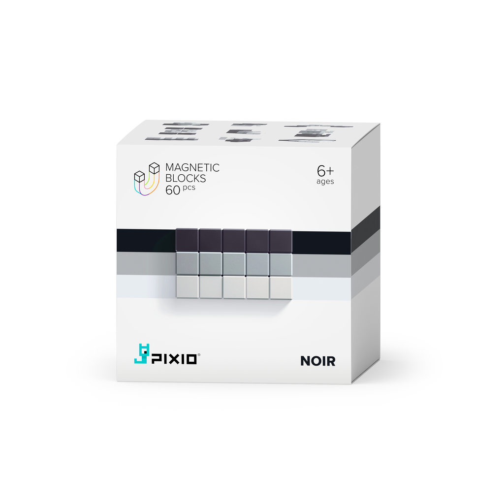 Pixio - Magnetische Blokjes Abstract Serie - 60 stuks - Keekabuu
