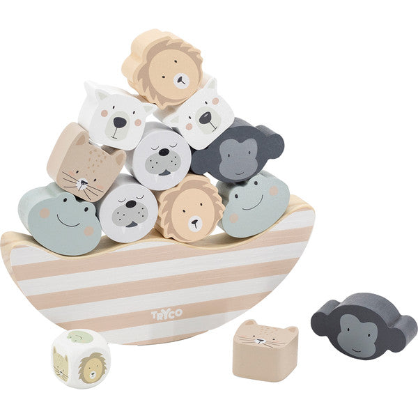 Tryco - Jeu d'équilibre en bois - Jungle