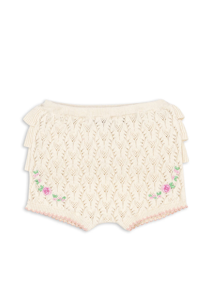 Konges Slojd - Short Rosier - Crème blanc cassé