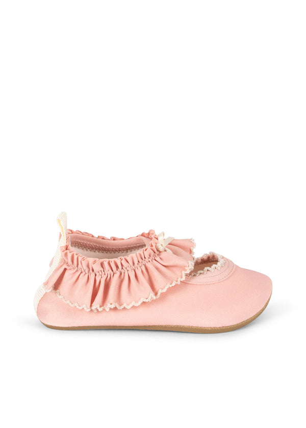 Konges Slojd -  Zwemschoenen - Kitty frill - Powder Pink, Zwemschoenen, Konges Slojd, Keekabuu