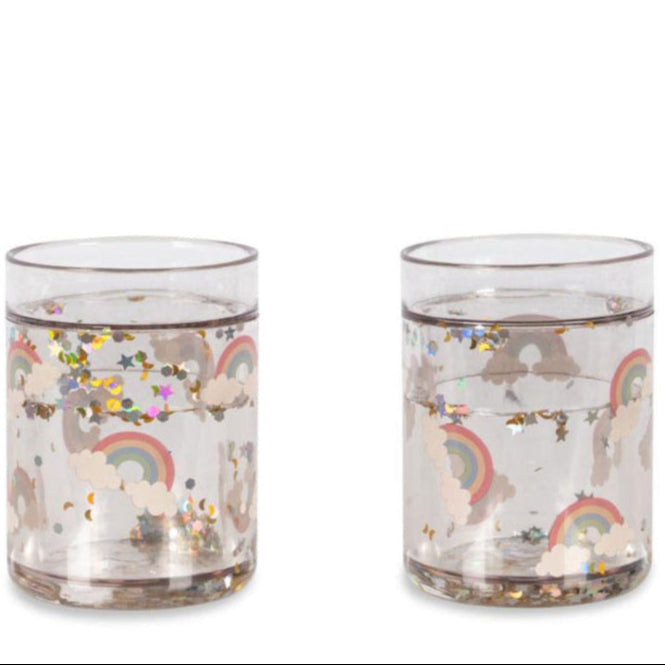 Konges Slojd - Trinkbecher - Glitzerbecher (2er Set)