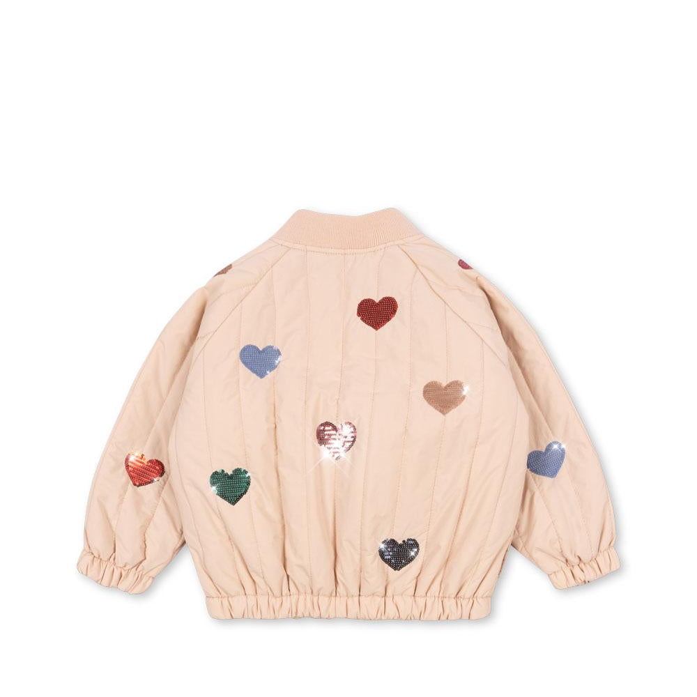 Konges Slojd - Jacken - Thermojacke - Bomberjacke - Juno Bomberjacke mit Biesen - Twilight Mauve