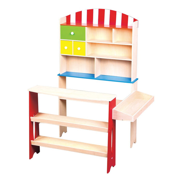 Kids Concept -  Chariot de courses en bois - Chariot de courses pour les petits amateurs de shopping (copie)