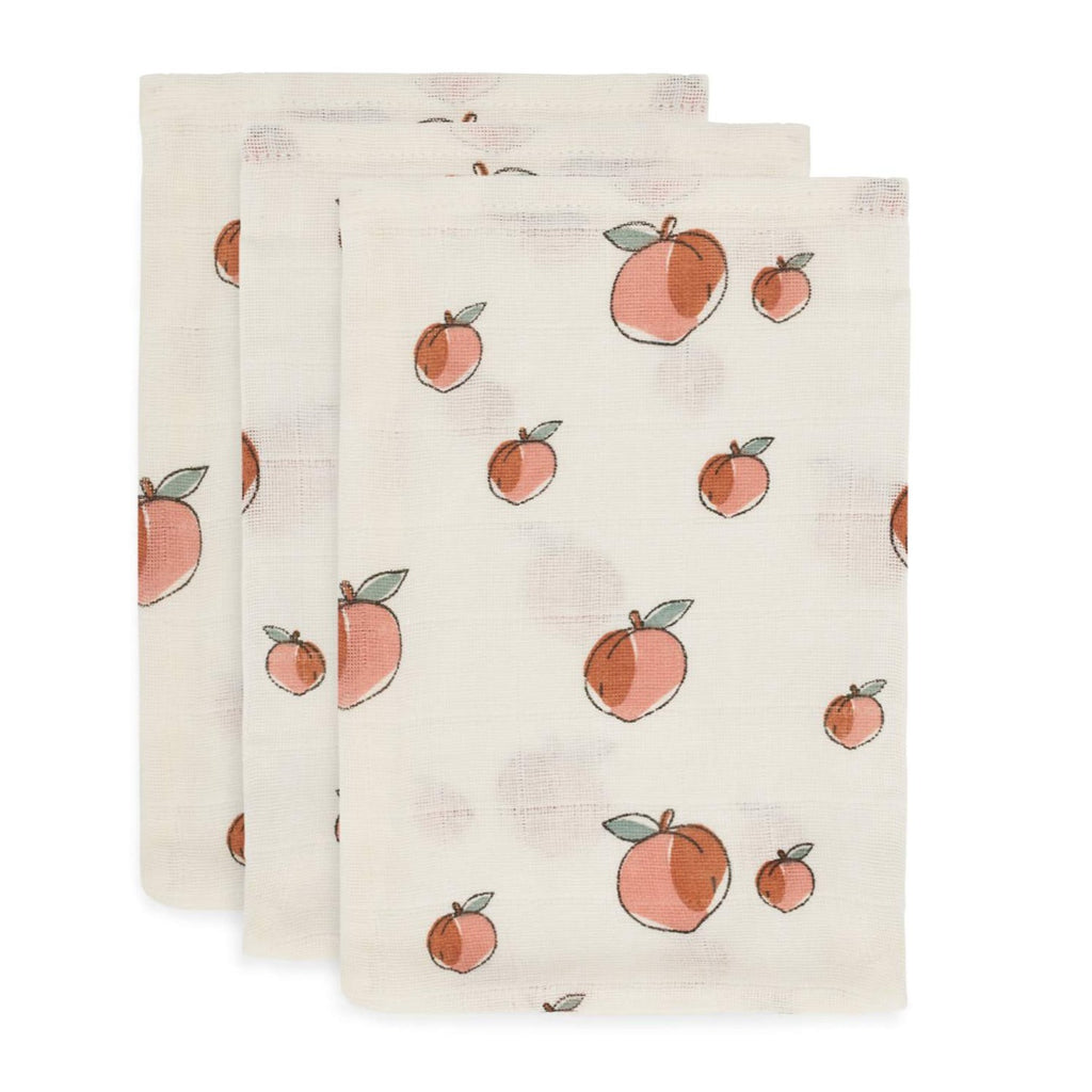 Jollein - Hydrofiele Washandjes 3 pack, Washandjes, Jollein, Keekabuu