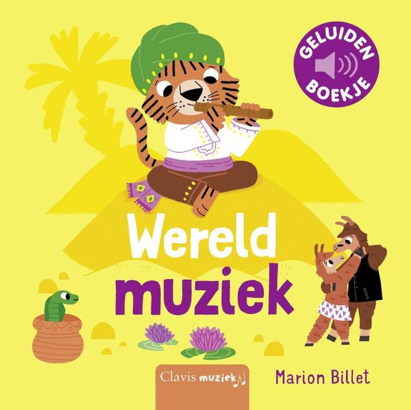 Clavis - Wereldmuziek Geluidenboek, Peuterboeken, Clavis, Keekabuu