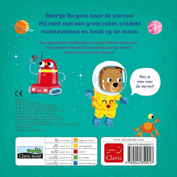 Clavis - Ruimteraket, Dreumesboeken, Clavis, Keekabuu