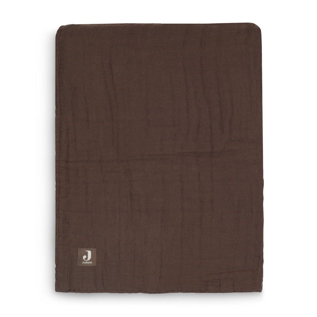 Jollein - Hydrofiele Wiegdeken Wrinkled (75x100cm), Dekens, Jollein, Keekabuu