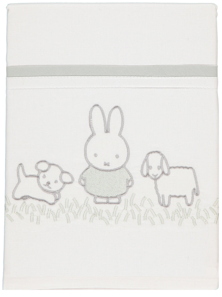 Briljant Baby -  Laken Nijntje Borduur Grass, , Briljant Baby, Keekabuu