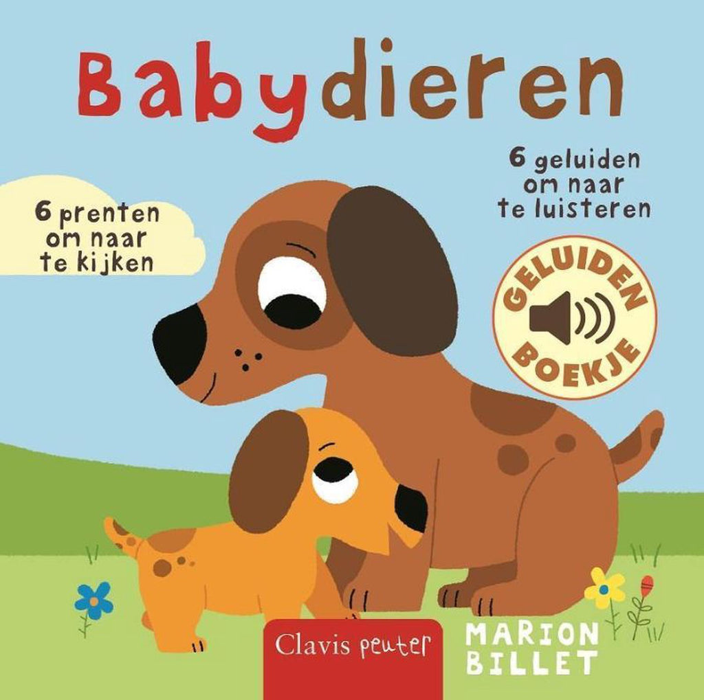 Calvis - Babydieren - Geluidenboekje, Peuterboeken, Clavis, Keekabuu