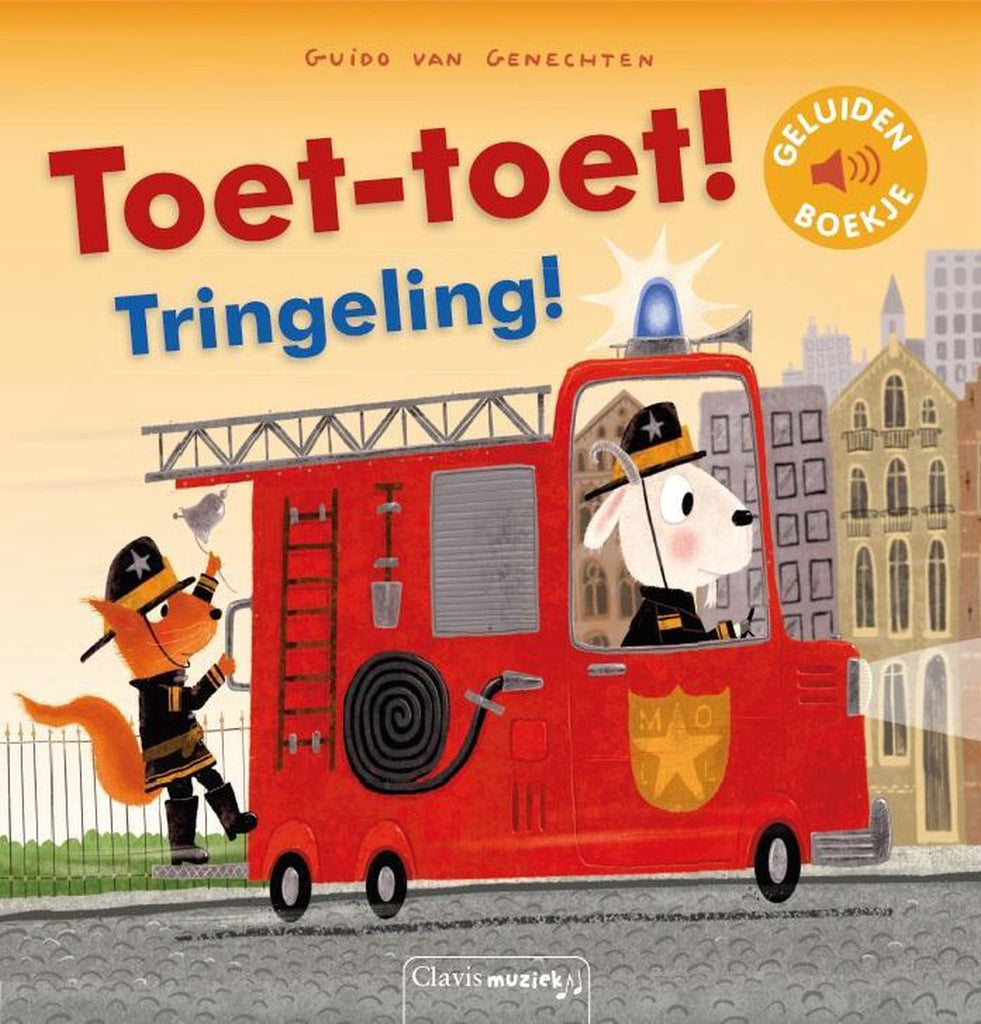 Clavis - Toet-toet! Tringeling! - Geluidenboekje, Peuterboeken, Clavis, Keekabuu