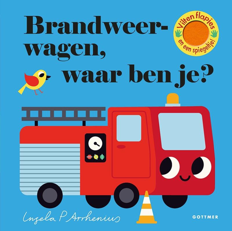 Gottmer Kinderboeken -  Brandweerwagen, waar ben je?, Peuterboeken, Gottmer, Keekabuu