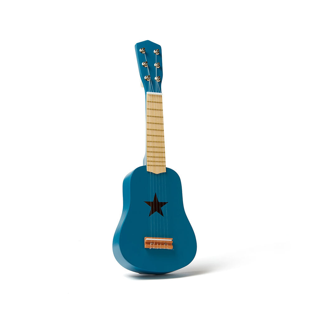 Kids Concept - Houten Gitaar met Steruitsparing, Muziek instrument, Kid's Concept, Keekabuu