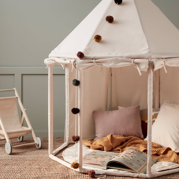 Kids Concept - Paviljoen Tent - Canvas Speelhuis, Speelhuisjes & tenten, Kid's Concept, Keekabuu