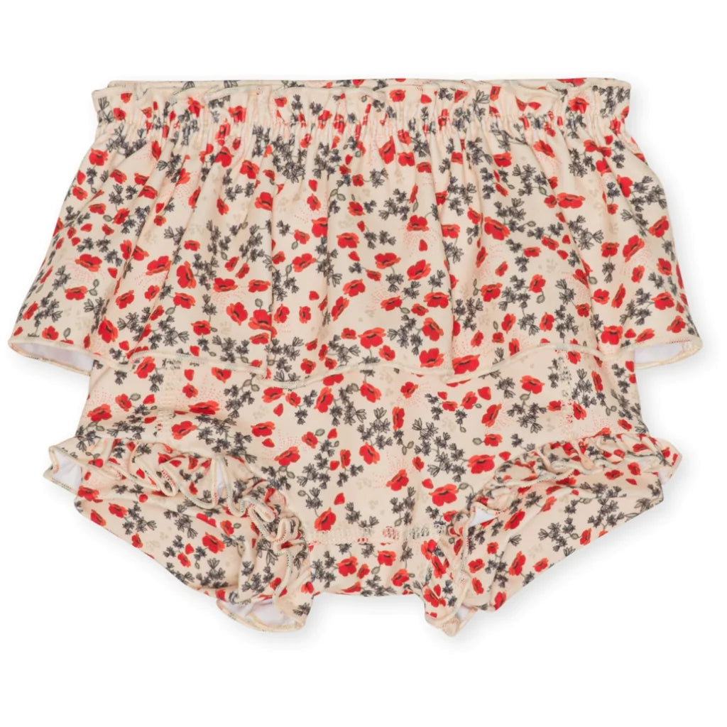 Konges Slojd - Meisjes Zwembroek met Ruches Bobbi, , Konges Slojd, Keekabuu