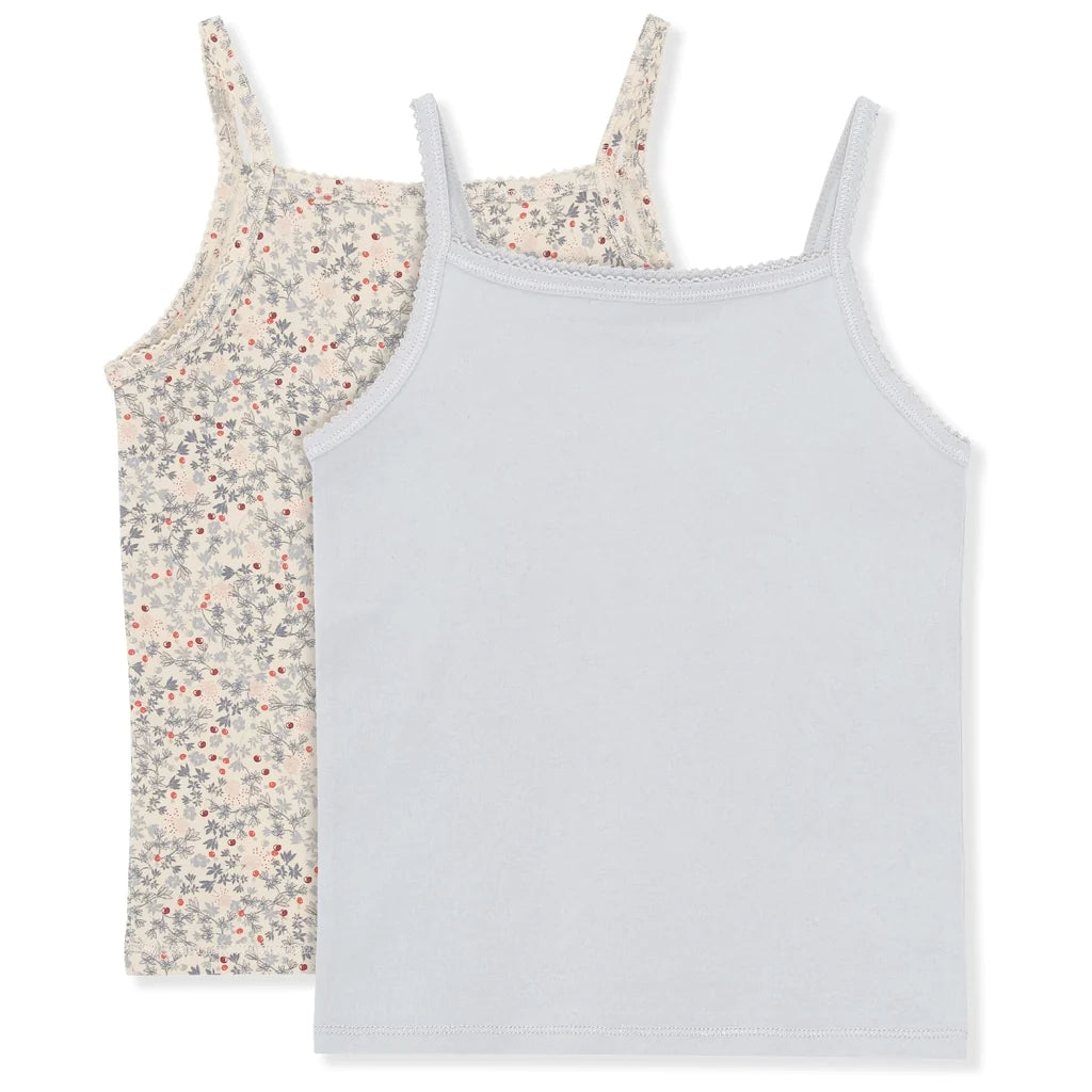 Konges Sløjd - Basic-tops met spaghettibandjes (Set van 2), Hemd, Konges Slojd, Keekabuu