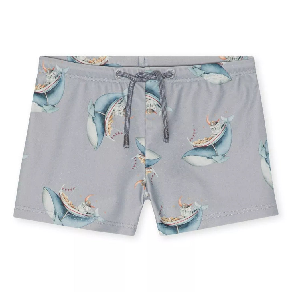 Konges Sløjd -  Uniseks  Zwembroek Aster Whale Boat, Zwembroek, Konges Slojd, Keekabuu