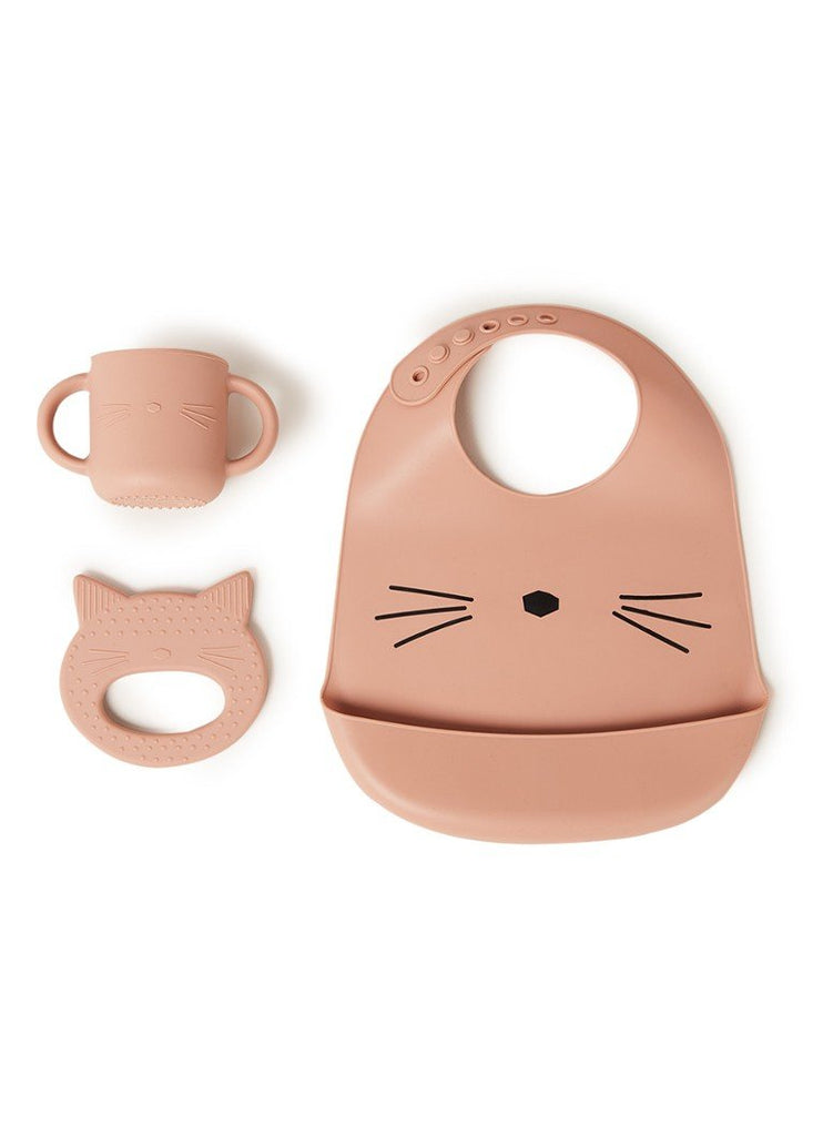 Liewood - Siliconen Babyset 3-delig, Kraamcadeau, Liewood, Keekabuu