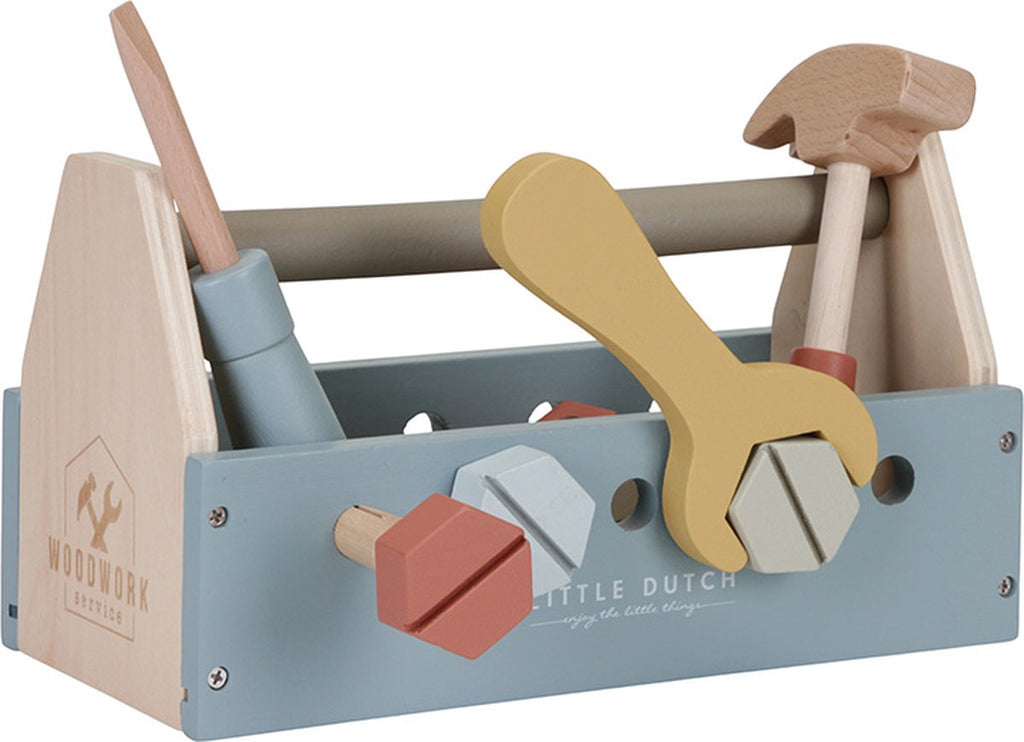 Little Dutch -  Houten Gereedschapskist, Houten speelgoed, Little Dutch, Keekabuu