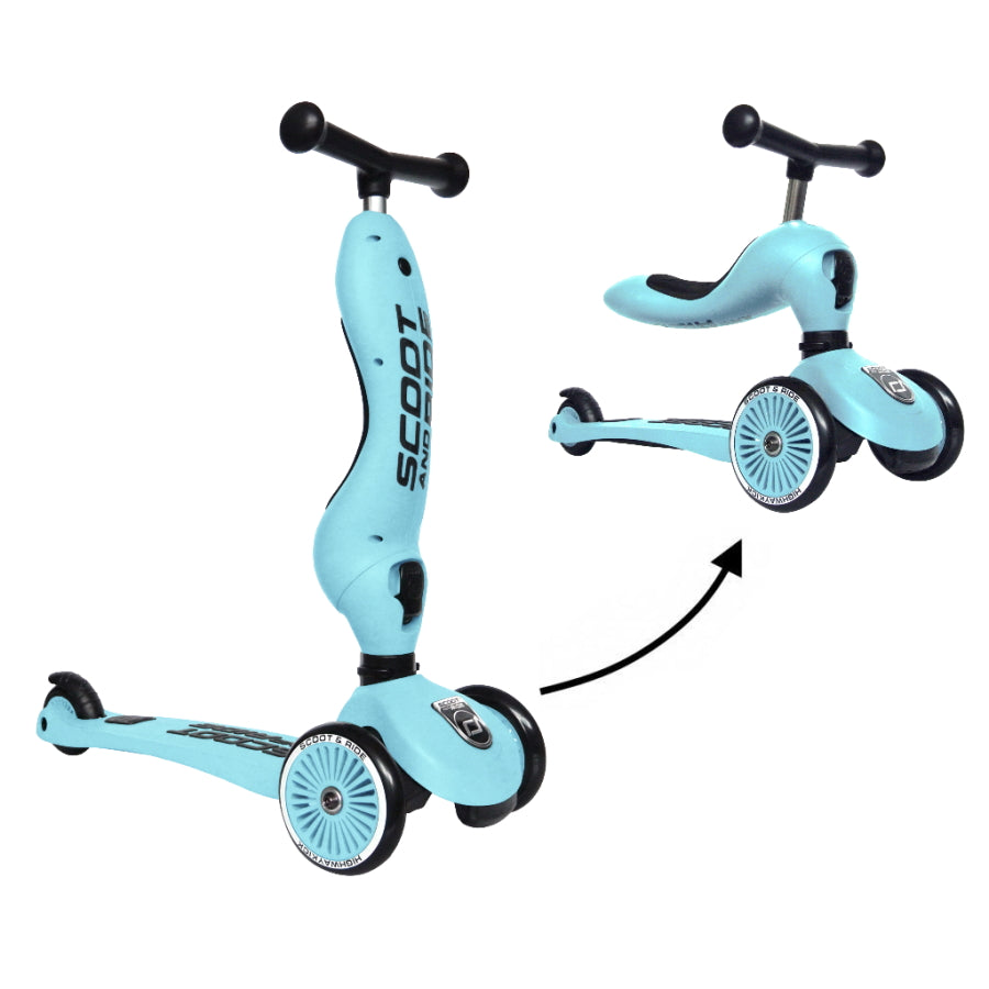 Scoot and Ride - Loopfiets - Highwaykick 1, Buitenspeelgoed, Scoot and ride, Keekabuu