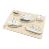 Sebra - Houten Vormenpuzzel Seven Seas, Puzzels, Sebra, Keekabuu