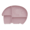 Sebra - Siliconen Vakjes Bord met Deksel - Blossom Pink, Borden, Sebra, Keekabuu