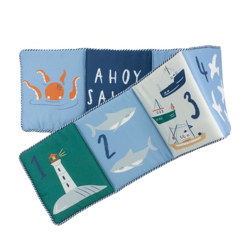 Sebra - Stoffen Activiteiten Boekje Seven Seas, Babyboeken, Sebra, Keekabuu