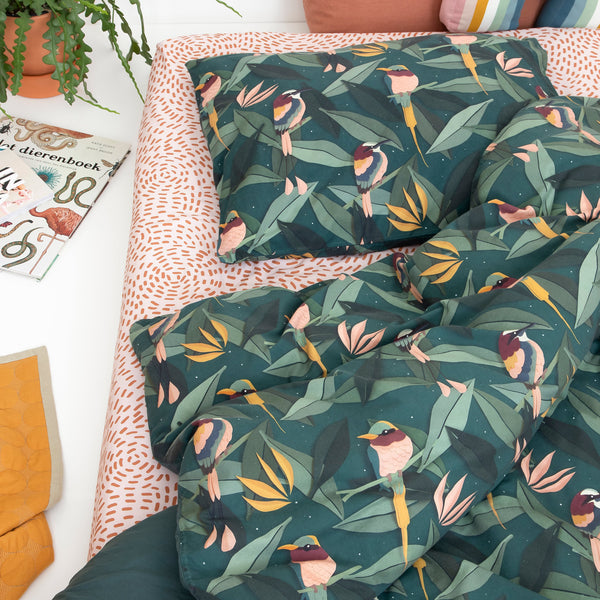 Studio Ditte Dekbedovertrek Junior (120x150cm) Vogels, Dekbedovertrekken, Studio Ditte, Keekabuu