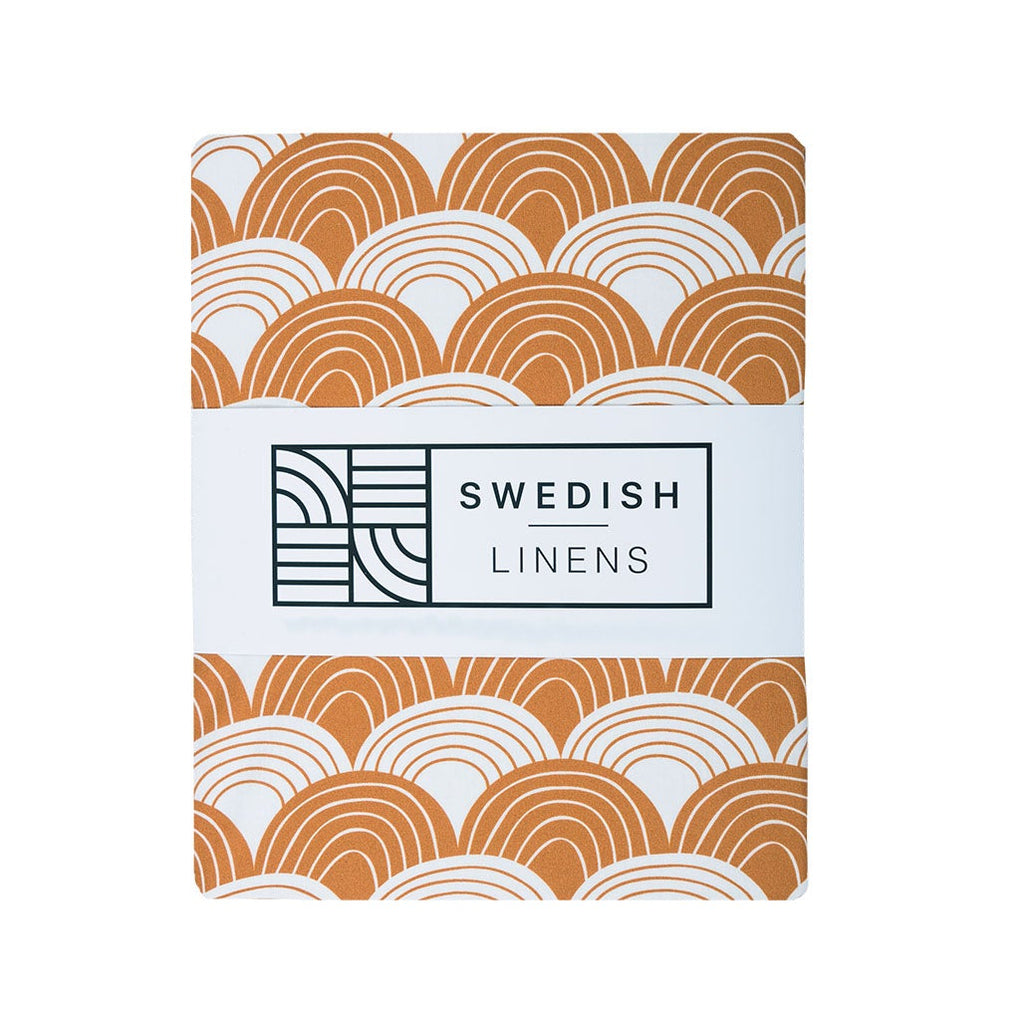 Swedish Linens - Kussensloop Rainbows (50x75 cm), Kussensloop, Swedish Linens, Keekabuu