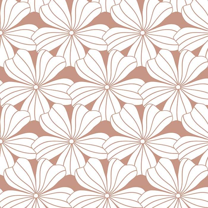 Swedish Linens - Ledikant Hoeslaken Flowers (60x120cm), Hoeslakens, Swedish Linens, Keekabuu