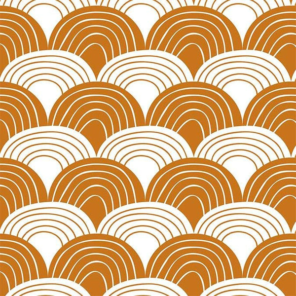 Swedish Linens - Jr. Bed Ledikant Hoeslaken Rainbows (70x140cm), Hoeslakens, Swedish Linens, Keekabuu
