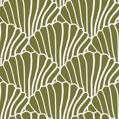 Swedish Linens - Jr. Bed Ledikant Hoeslaken Seashells (70x140cm), Hoeslakens, Swedish Linens, Keekabuu