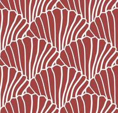 Swedish Linens - Jr. Bed Ledikant Hoeslaken Seashells (70x140cm), Hoeslakens, Swedish Linens, Keekabuu