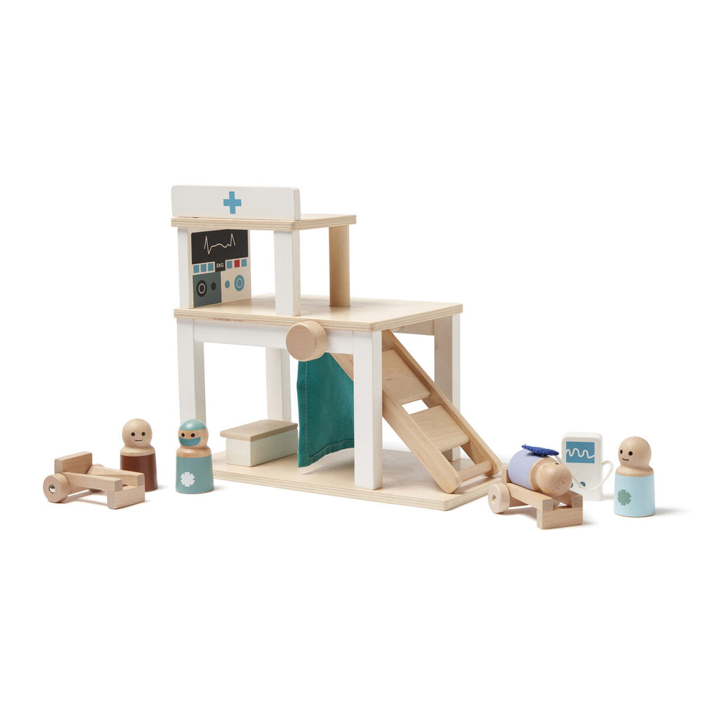 Kids Concept - Speelgoed Ziekenhuis - Aiden, Houten speelgoed, Kid's Concept, Keekabuu
