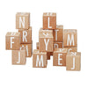 byASTRUP - Zak met Houten ABC Blokken, Houten speelgoed, byASTRUP, Keekabuu