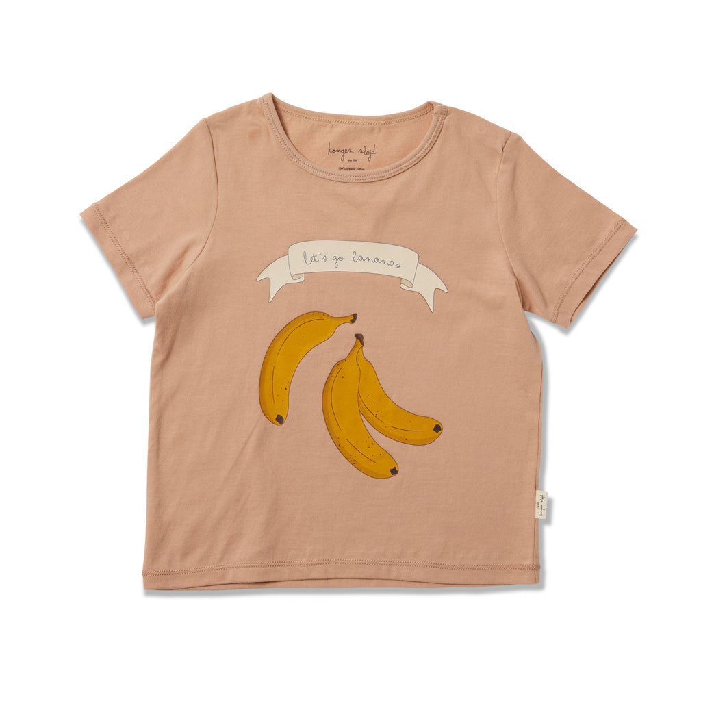 Konges Sløjd- Famo tee t-shirt - Let's go bananas, Shirts, Konges Slojd, Keekabuu