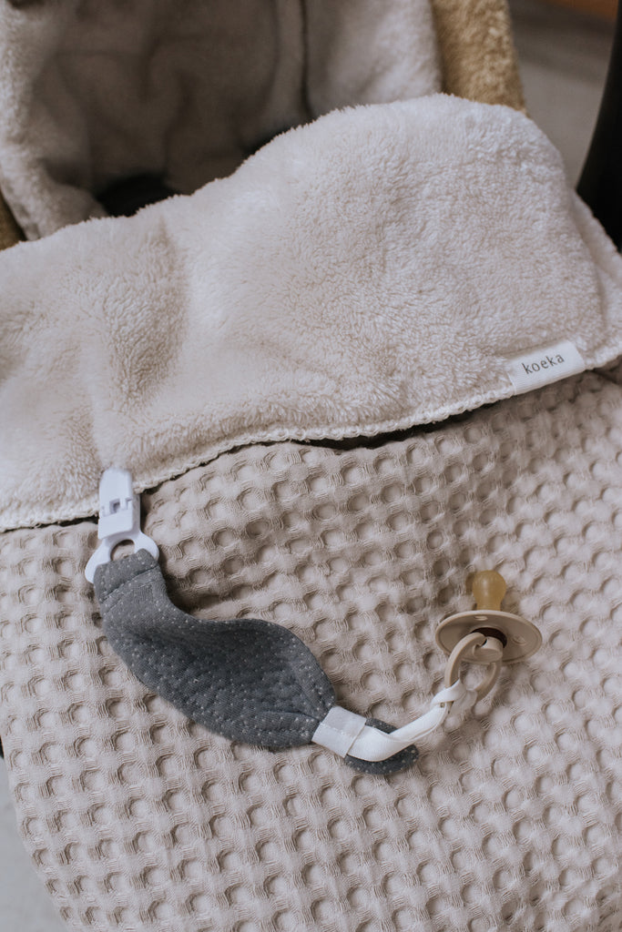 koeka maxi cosi decke Koeka - Footmuff 0+ 3 point Waffle