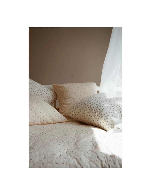 Konges Sløjd  - Deken  Strands Havet Bloom Red/Blue, Dekens, Konges Slojd, Keekabuu