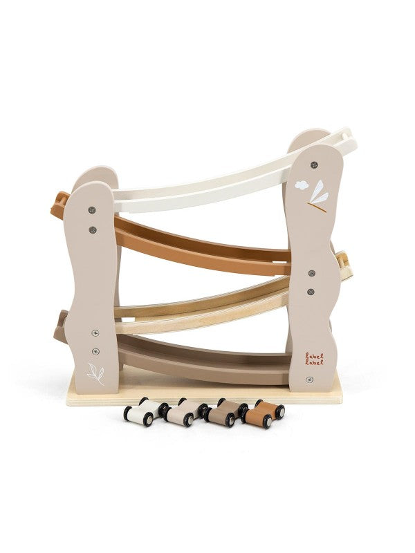 Label Label - Houten Autobaan, Houten speelgoed, Tryco, Keekabuu