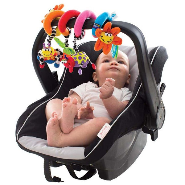 Playgro - Boxspiraal Tuindieren, Kinderwagen speelgoed, Playgro, Keekabuu