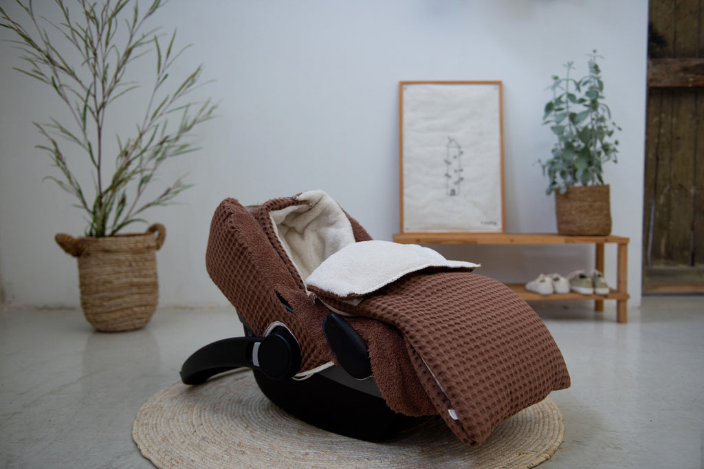 koeka maxi cosi decke Koeka - Footmuff 0+ 3 point Waffle